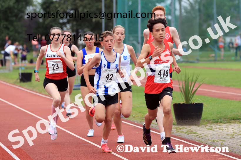 1500 metres, 2025 NEGP No 5 Monkton, Wednesday, July 23rd. Photo: David T. Hewitson/Sports for All Pics